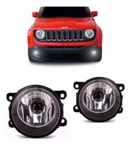 Par Farol Milha Auxiliar Peugeot 207 307 - C4 C5 Picasso C3 - Logan Sandero - Fiesta Focus Fusion
