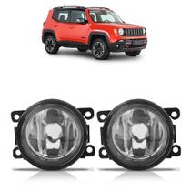 Par Farol Milha Auxiliar Renegade 2015 2016 2017 2018 2019 2020 2021 2022 Lente Lisa Vidro