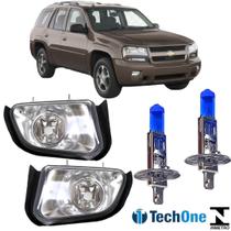 Par farol milha chevrolet blazer 2001 a 2011 e super branca