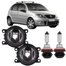 Par farol milha citroen c3 2009 10 11 12 2013 + halogenas Par farol milha citroen c3 2009 10 11 12 2013 + halogenas