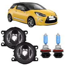 Par farol milha citroen ds3 2012 a 2016 e super branca Par farol milha citroen ds3 2012 a 2016 e super branca