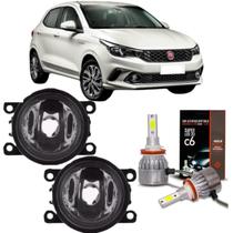 Par farol milha fiat argo 2017 a 2022 e super led