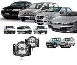 Par farol milha fiat doblo 2001 02 03 04 05 06 07 08 a 2013