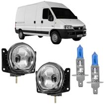 Par farol milha fiat ducato 2005 a 2017 e super branca