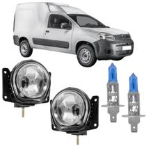 Par farol milha fiat fiorino 2014 a 2021 e super branca