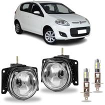 Par farol milha fiat palio attractive 2012 a 2017 led vidro Par farol milha fiat palio attractive 2012 a 2017 led vidro