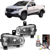 Par farol milha fiat strada 2020 2021 2022 2023 2024 led