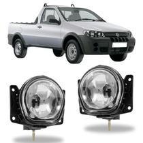 Par farol milha fiat strada fire 2001 02 03 04 05 06 a 2012