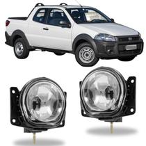 Par farol milha fiat strada freedom 2001 02 03 04 05 a 2012