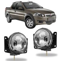 Par farol milha fiat strada treking 2004 05 06 07 08 a 2016