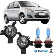 Par farol milha ford fiesta 2007 a 2010 e super branca