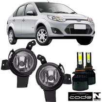 Par farol milha ford fiesta 2007 a 2010 e super led