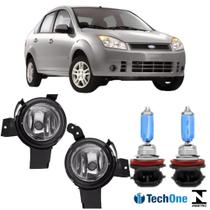 Par farol milha ford fiesta 2007 a 2011 e super branca