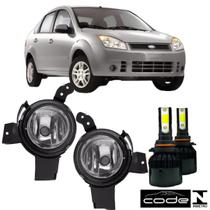Par farol milha ford fiesta 2007 a 2011 super led