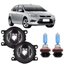 Par farol milha ford focus 2009 a 2013 e super branca