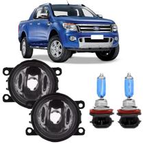 Par farol milha ford ranger 2012 a 2016 e super branca Par farol milha ford ranger 2012 a 2016 e super branca