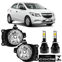 Par farol milha gm onix 2013 14 15 16 17 18 2019 super led - BIBAS