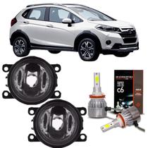 Par farol milha honda wr-v 2015 a 2021 e super led Par farol milha honda wr-v 2015 a 2021 e super led
