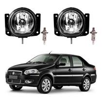 Par Farol Milha Lampada Fiat Siena 1.4 1.8 2007 A 2010 Par Farol Milha Lampada Fiat Siena 1.4 1.8 2007 A 2010