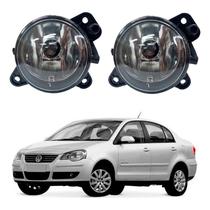 Par Farol Milha Lampada Polo Sedan 1.6 2.0 2007 A 2011