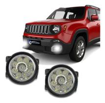 Par Farol Milha Led Integrado Jeep Renegade 2014 2016 A 2020