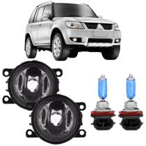 Par farol milha mitsubishi pajero 2007 a 2015 e super branca Par farol milha mitsubishi pajero 2007 a 2015 e super branca