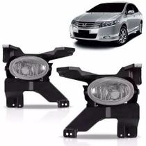 Par Farol Milha Neblina Auxiliar Honda City 2009 2010 2011