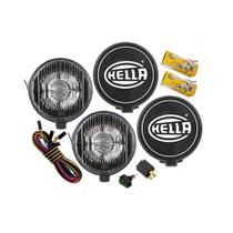 Par Farol Milha Neblina Auxiliar Modelo Hella 500 Black Magic Edition - 005750991