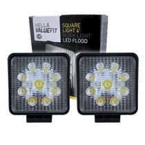 Par Farol Milha Neblina Trabalho Quadrado Hella Valuefit