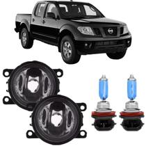 Par farol milha nissan frontier 2007 a 2015 e super branca