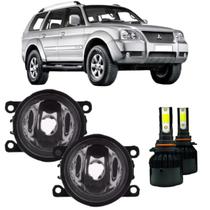 Par farol milha pajero sport 2007 a 2015 super led