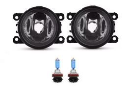 Par farol milha peugeot 207 2007 / 2014 le / ld + super branca h11 8500k