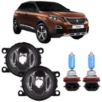 Par farol milha peugeot 3008 2011 2012 2013 2014 2015 e super branca