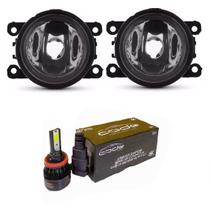 Par farol milha peugeot 307 2007 / 2014 le / ld + super led h11 6000k Par farol milha peugeot 307 2007 / 2014 le / ld + super led h11 6000k