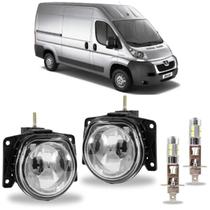 Par farol milha peugeot boxer 2005 a 2016 e super branca led Par farol milha peugeot boxer 2005 a 2016 e super branca led