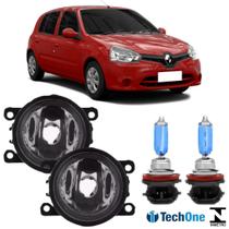 Par FAROL MILHA Renault Clio 2012 a 2016 Super Branca Par FAROL MILHA Renault Clio 2012 a 2016 Super Branca