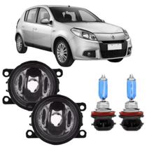 Par farol milha renault sandero 2009 a 2011 e super branca Par farol milha renault sandero 2009 a 2011 e super branca