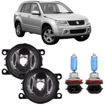 Par farol milha suzuki grand vitara 2008 a 2017 super branca