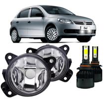 Par farol milha volkswagen gol g5 2008 a 2013 e super led