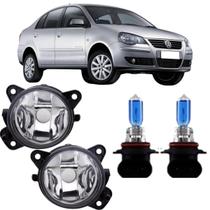 Par farol milha volkswagen polo 2007 a 2012 super branca vd Par farol milha volkswagen polo 2007 a 2012 super branca vd