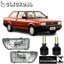 Par farol milha volkswagen voyage 1987 a 1994 e super led Par farol milha volkswagen voyage 1987 a 1994 e super led