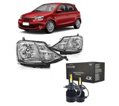 Par farol montana g1 2003 a 2010 masc crom e super led