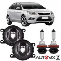 Par FAROL NEBLINA FORD FOCUS 2009 a 2013 Lâmpadas Halógenas