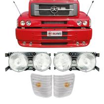 Par Farol Nino Mb 1620 1418 1938 2638 Duplo + Pisca Cristal Par Farol Nino Mb 1620 1418 1938 2638 Duplo + Pisca Cristal