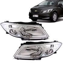 Par farol onix prisma 2013 2014 2015 2016 cromado