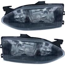 Par Farol Palio Siena G1 Mascara Negra 96 a 00 Foco Duplo Acrilico Par Farol Palio Siena G1 Mascara Negra 96 a 00 Foco Duplo Acrilico