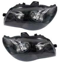 Par Farol Palio Strada Siena G3 04 A 15 Masc.negra Aro Preto Par Farol Palio Strada Siena G3 04 A 15 Masc.negra Aro Preto