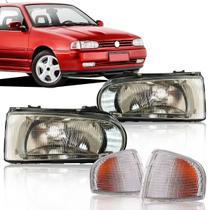 Par Farol + Par Piscas Gol Bola G2 Cristal 1995 1996 1997 1998 1999