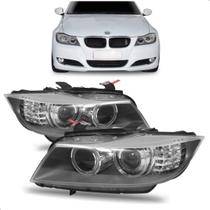 Par Farol para Bmw Serie 3 2008 A 2010 Eletrico Com Projetor