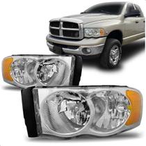 Par Farol para Dodge Ram 2004 2005 Cromado